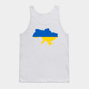 Ukrainian Map Tank Top